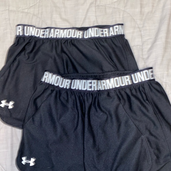 Under Armour Pants - 2 pair of black under armor shorts